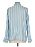Vince. Stripes Blue Long Sleeve Button-Down Shirt Size L - photo 2