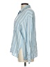 Vince. Stripes Blue Long Sleeve Button-Down Shirt Size L - photo 5