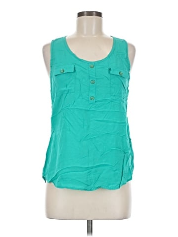Accent Sleeveless Blouse (view 1)