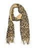 Unbranded 100% Acrylic Animal Print Tan Scarf One size - photo 1