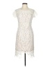 Soieblu 100% Polyester Ivory Cocktail Dress Size L - photo 1