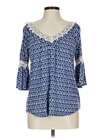 G Collection 3/4 Sleeve Blouse (view 1)