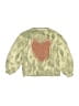 Zara Hearts Green Sweatshirt Size 8 - photo 1