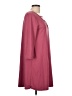 Mudd Solid Burgundy Casual Dress Size L - photo 4