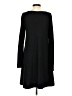 Lou & Grey Solid Black Casual Dress Size S - photo 2