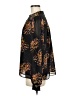 CAbi 100% Polyester Print Black Long Sleeve Blouse Size M - photo 5