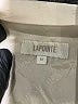 LAPOINTE Ivory 3/4 Sleeve Button-Down Shirt Size M - photo 7
