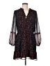 1.State 100% Polyester Stars Burgundy Casual Dress Size M - photo 1