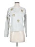 RACHEL Rachel Roy Print Silver Pullover Sweater Size XS - photo 1