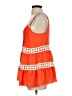 Vanessa Virginia 100% Polyester Orange Sleeveless Blouse Size 0 - photo 5
