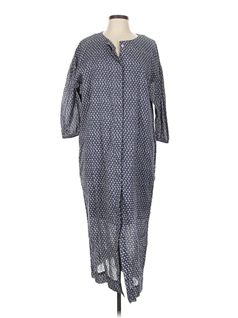 Pre-owned Mirth Casual Dress In Blue
