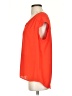 DR2 100% Polyester Orange Short Sleeve Blouse Size S - photo 5