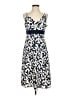 Ann Taylor Paisley Blue Casual Dress Size 4 - photo 1