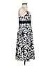 Ann Taylor Paisley Blue Casual Dress Size 4 - photo 4