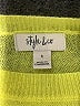 Style&Co 100% Acrylic Yellow Pullover Sweater Size S - photo 7