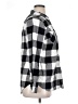 Merona Checkered-gingham Gray Long Sleeve Button-Down Shirt Size XL - photo 4