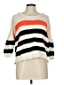 Maison Scotch Stripes Ivory Pullover Sweater Size Lg (3) - photo 1