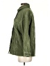 Zara 100% Cotton Green Jacket Size XS - photo 5