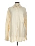 Carlisle Ivory Long Sleeve Button-Down Shirt Size L (estimated) - photo 1
