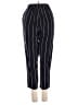 PrettyLittleThing 100% Viscose Stripes Black Casual Pants Size 00 - photo 2