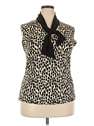 NY Collection Sleeveless Blouse (view 1)