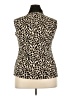 NY Collection Gold Sleeveless Blouse Size 2X - photo 2