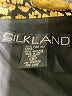 Silkland Animal Print Gold 3/4 Sleeve Button-Down Shirt Size 6 - photo 7