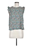 Shein 100% Polyester Teal Sleeveless Blouse Size M - photo 1