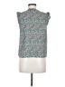 Shein 100% Polyester Teal Sleeveless Blouse Size M - photo 2