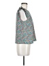 Shein 100% Polyester Teal Sleeveless Blouse Size M - photo 4