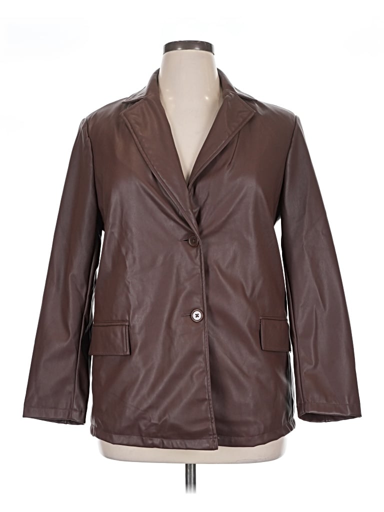 Pre-owned And Now This Blazer Jacket In Brown