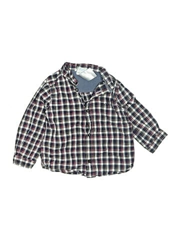 Jacadi Long Sleeve Button-Down Shirt (view 1)