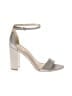 Assorted Brands Silver Gold Sandals Size 9 - photo 1