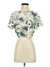 Shein Ivory Short Sleeve Blouse Size 2 - photo 1