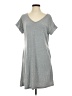 BTFBM Solid Gray Casual Dress Size S - photo 1