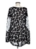 Reborn J Black Long Sleeve Blouse Size M - photo 2