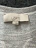 Ann Taylor LOFT Silver Pullover Sweater Size S - photo 6