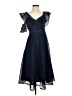 Just Me 100% Polyester Blue Cocktail Dress Size S - photo 1