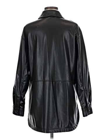 Zara Faux Leather Jacket (view 2)