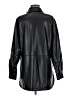 Zara Black Faux Leather Jacket Size S - photo 2