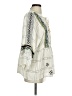 Vineet Bahl 100% Modal Ivory 3/4 Sleeve Blouse Size S - photo 4