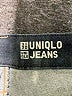 Uniqlo Chevron-herringbone Blue Jeans Size 26 waist - photo 4