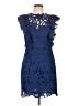 Saylor 100% Polyester Blue Cocktail Dress Size L - photo 1