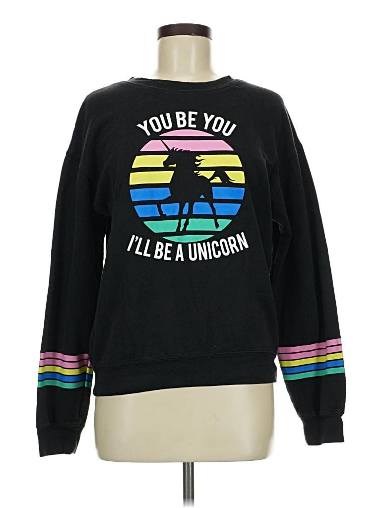 Pre-owned Wound Up Sweatshirt In Black