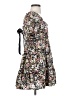 Max + Ash 100% Polyester Floral Black Brown Casual Dress Size S - photo 4