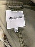Madewell 100% Cotton Green Jacket Size XS - photo 6