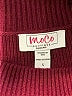 Assorted Brands Solid Burgundy Pullover Sweater Size S - photo 7