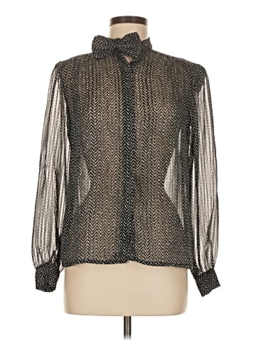 La Chine Classic by Galinda Wang Long Sleeve Blouse (view 1)