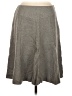Talbots 100% Polyester Chevron-herringbone Gray Casual Skirt Size 8 (petite) - photo 1