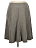 Talbots 100% Polyester Chevron-herringbone Gray Casual Skirt Size 8 (petite) - photo 2